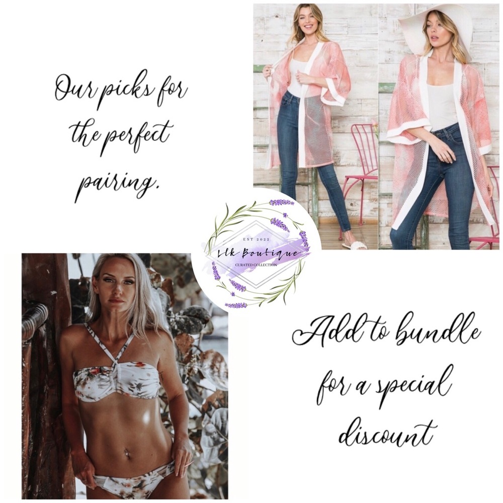 Seaside brights floppy tie dyed hat - Picture 2 of 6